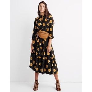 Madewell Olive Midi Dress